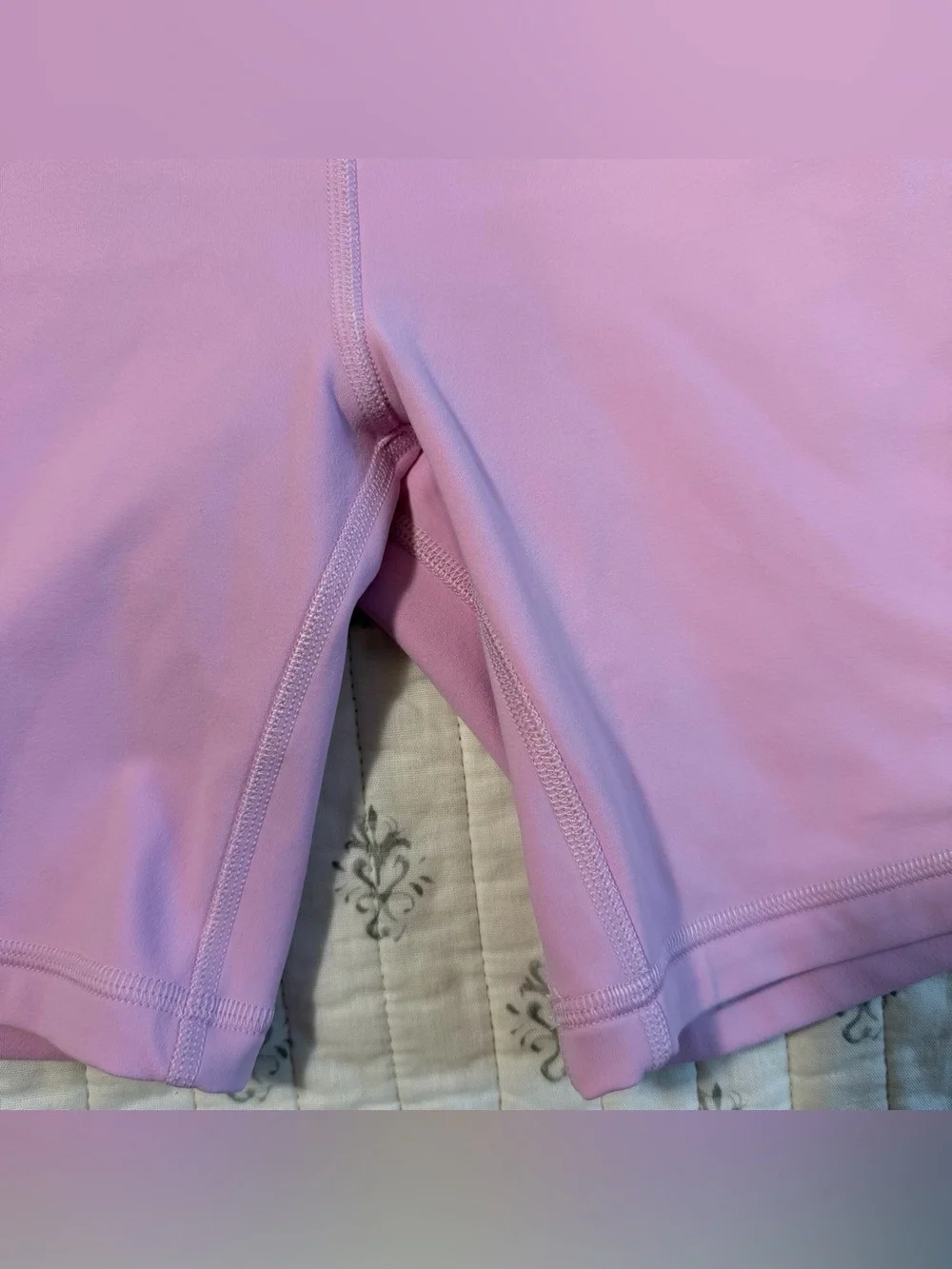 Lululemon Align Vita Pink High Rise Biker Shorts Size 6